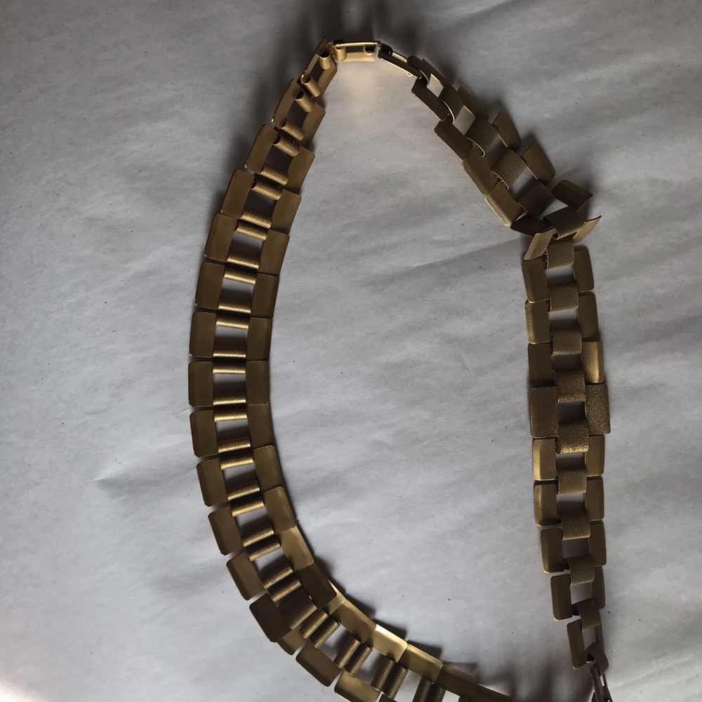 Gold colored Chain belt